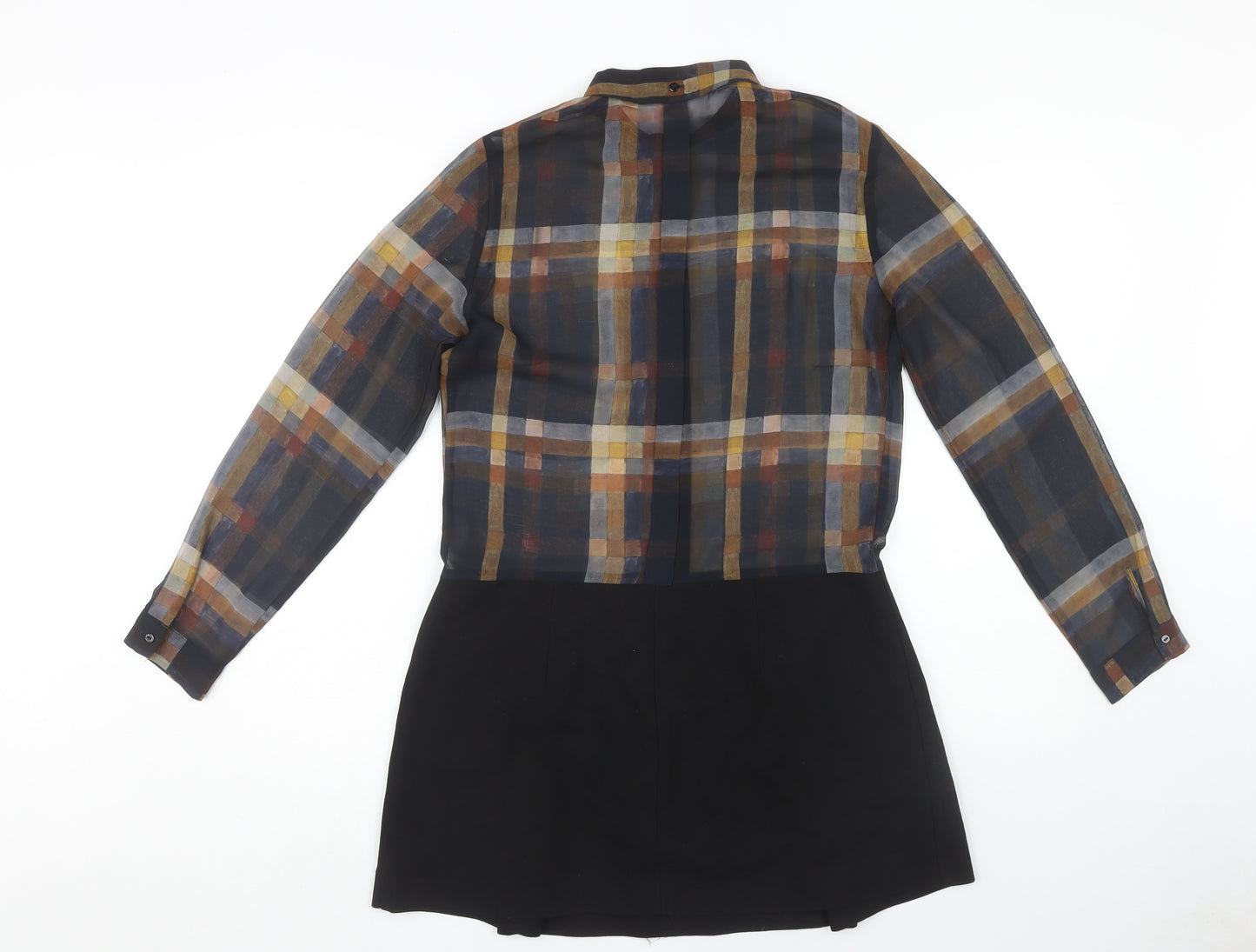 Zara Basic Women's Multicoloured Shift Dress Size 12