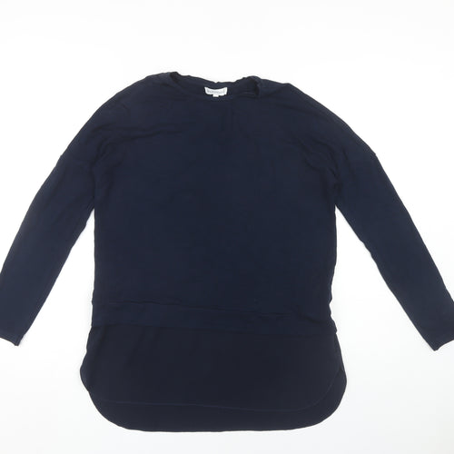 Warehouse Women's Blue Long Sleeve Top Size 12
