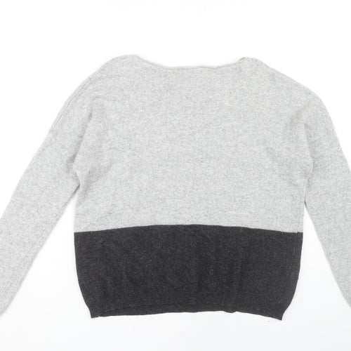 BENEDETTA.B. Women's Grey Polka Dot Jumper Size S