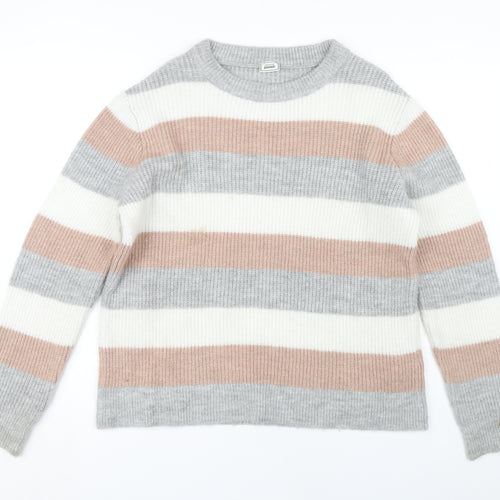 Pimkie Women's Striped Pullover Jumper M Multicoloured