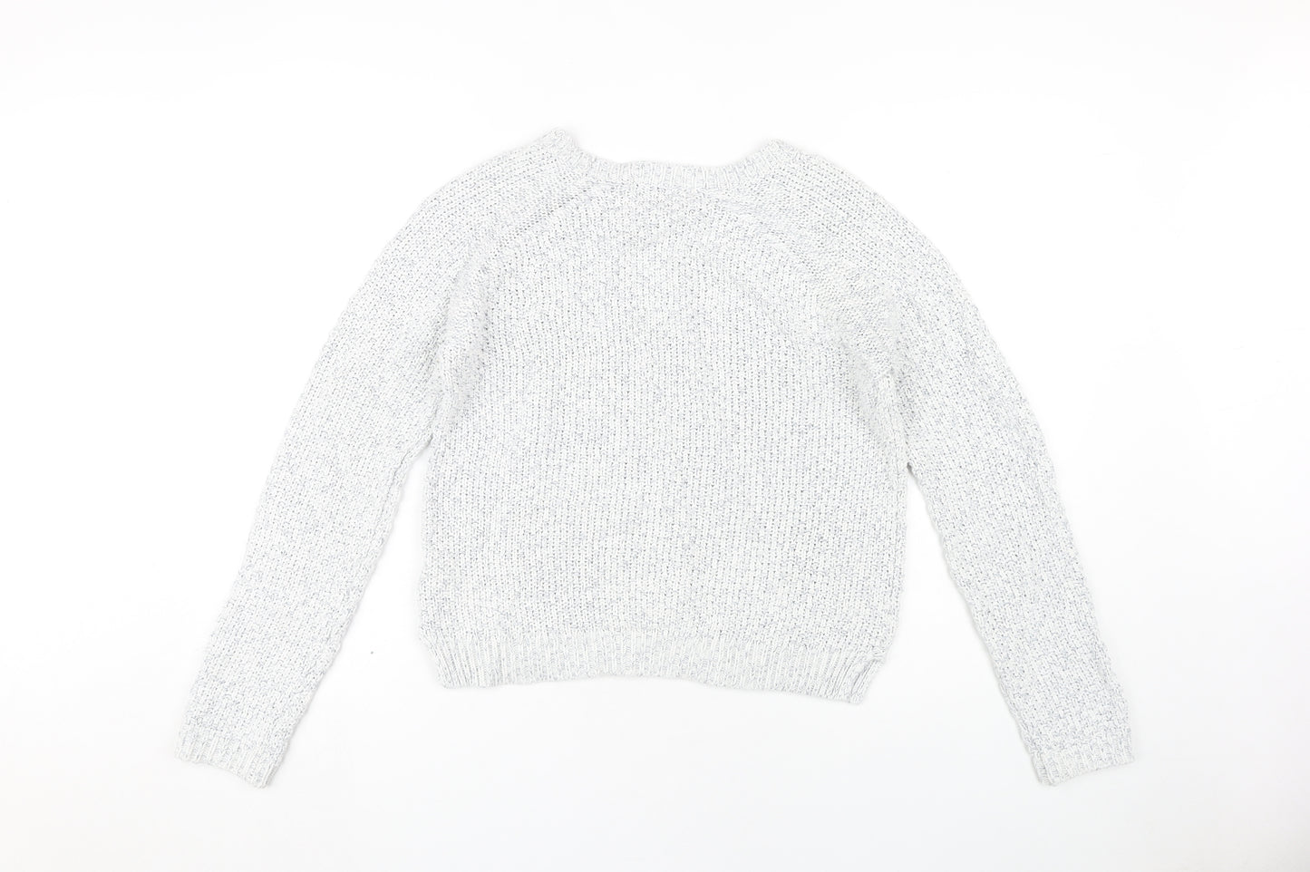Marks and Spencer Grey Crew Neck Women's Pullover Jumper