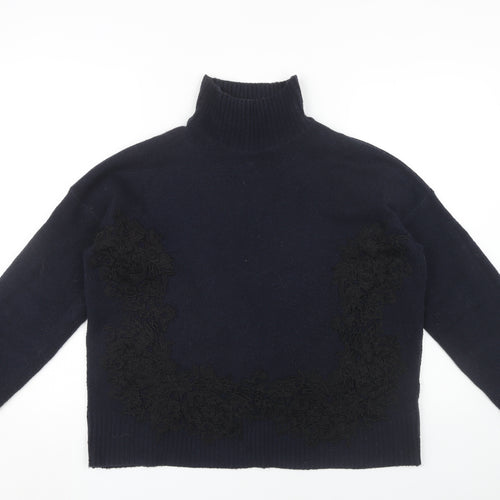 Marks and Spencer Women Blue Pullover Jumper M
