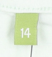 Teemill Women's Cat Print T-Shirt Size 14