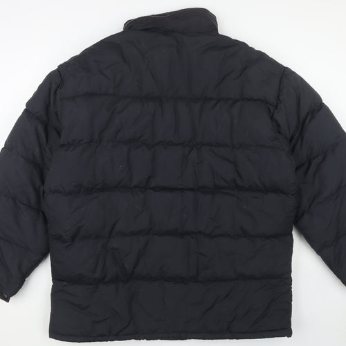 Benzini Men's Black XL Puffer Jacket