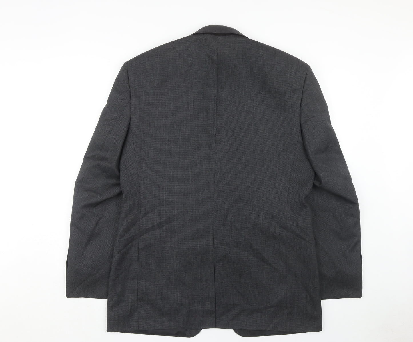 Burton Men's Grey Blazer, Size 42, Long Fit, Formal