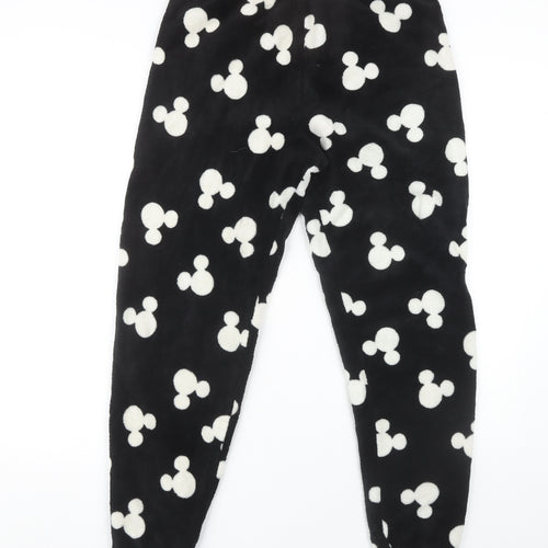 Disney Women's Black Lounge Pants M Graphic Print
