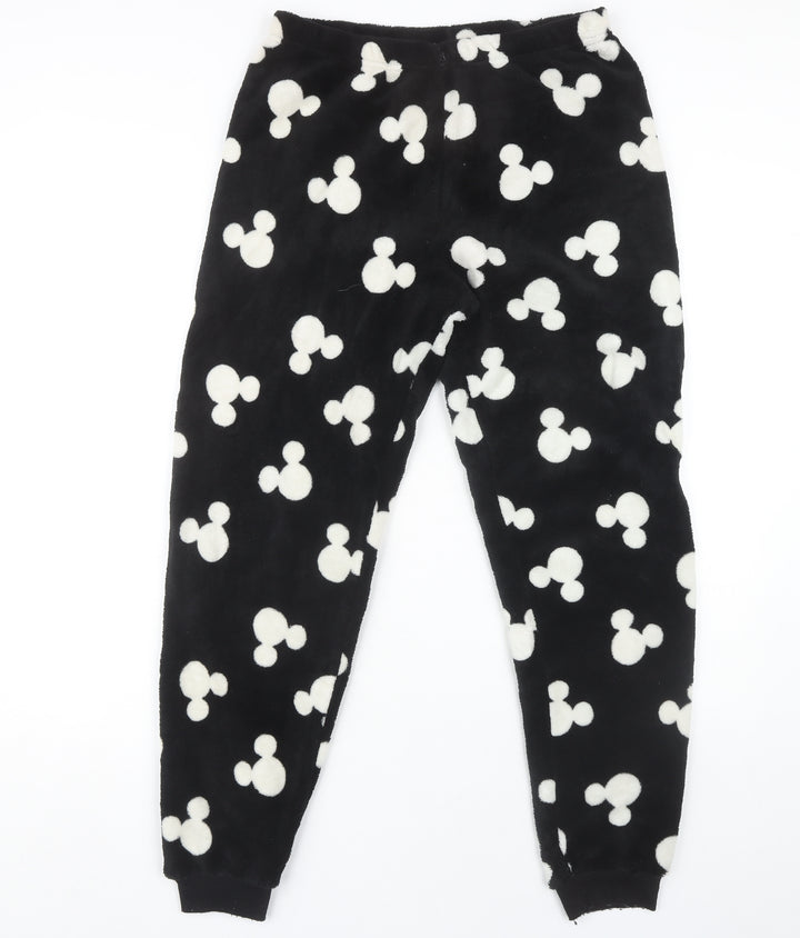 Disney Women's Black Lounge Pants M Graphic Print