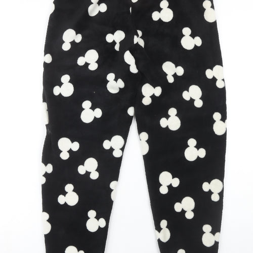 Disney Women's Black Lounge Pants M Graphic Print
