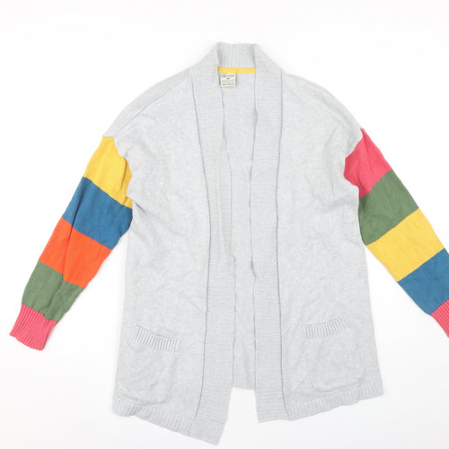 Frugi Women's Multicoloured Open Front Cardigan Size 10