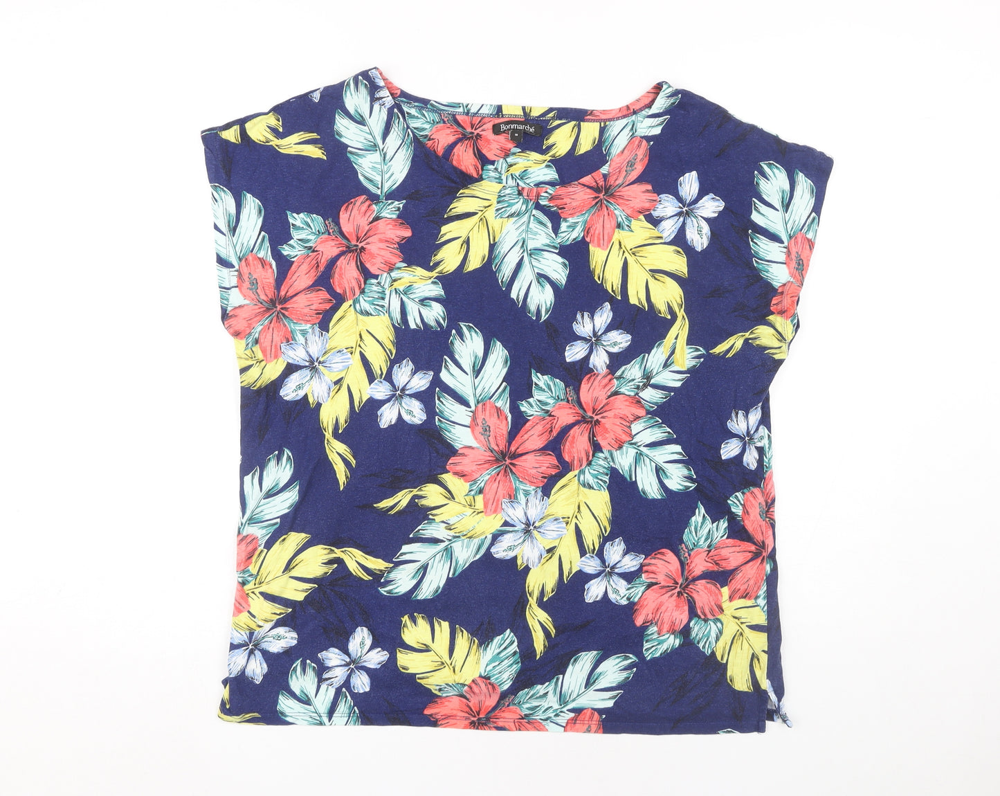 Bonmarché Women's Multicoloured Floral T-Shirt
