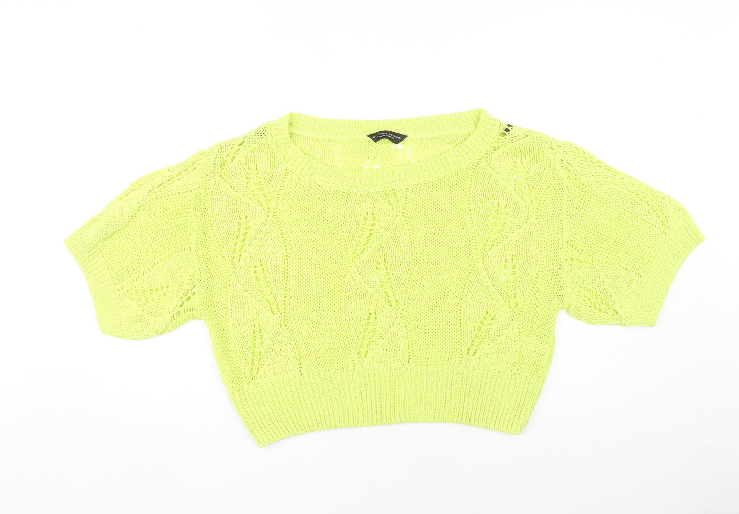 Dorothy Perkins Women's Yellow Pullover Jumper, Size 14