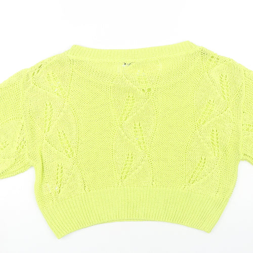 Dorothy Perkins Women's Yellow Pullover Jumper, Size 14
