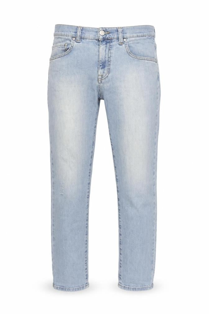 Front view of Carrera Men's Blue Slim Fit Jeans -, size 50