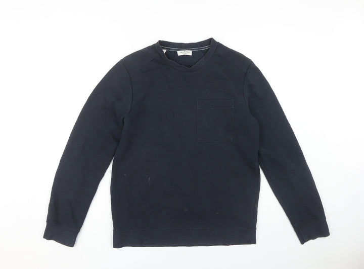 Selected Homme Men's Blue Pullover Sweatshirt Size S