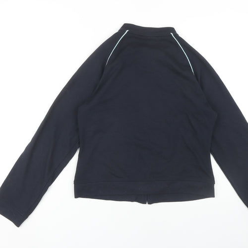 Reebok Women's Black M Sweatshirt, Full Zip, Gym Ready