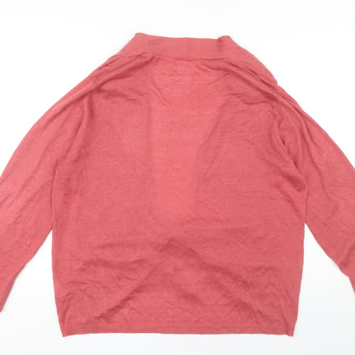 Elvi Women's Pink Cardigan
