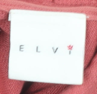 Elvi Women's Pink Cardigan