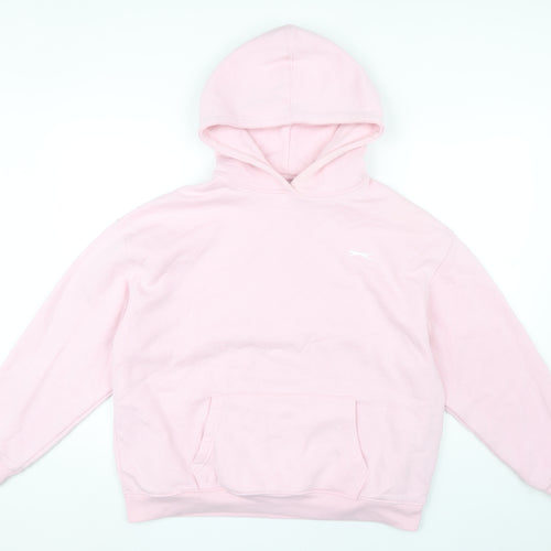 Slazenger Women's Pink Pullover Hoodie, Size 12
