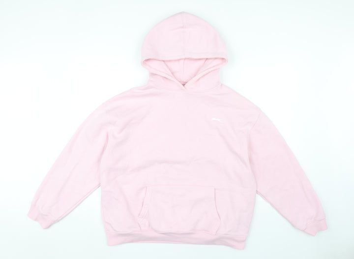 Slazenger Women's Pink Pullover Hoodie, Size 12