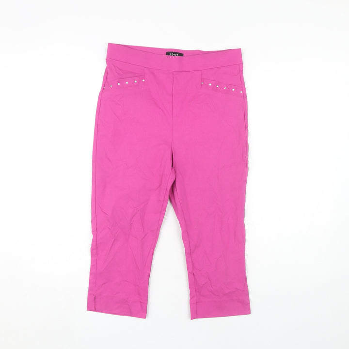 Klass Women's Pink Slim Trousers, Size 10