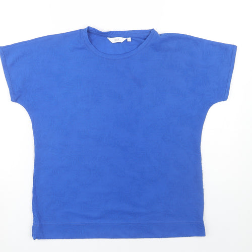 ISLE Women's Blue T-Shirt Size S Short Sleeve Casual