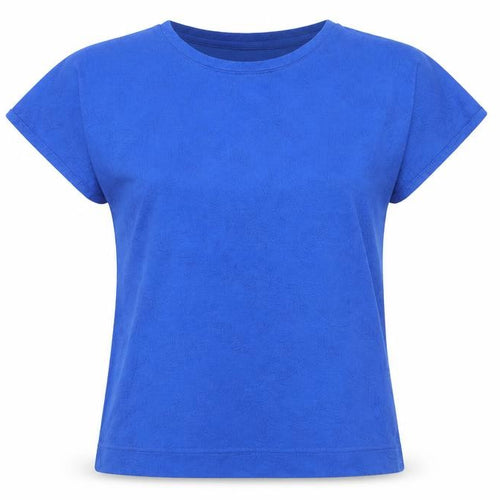 ISLE Women's Blue T-Shirt Size S Short Sleeve Casual