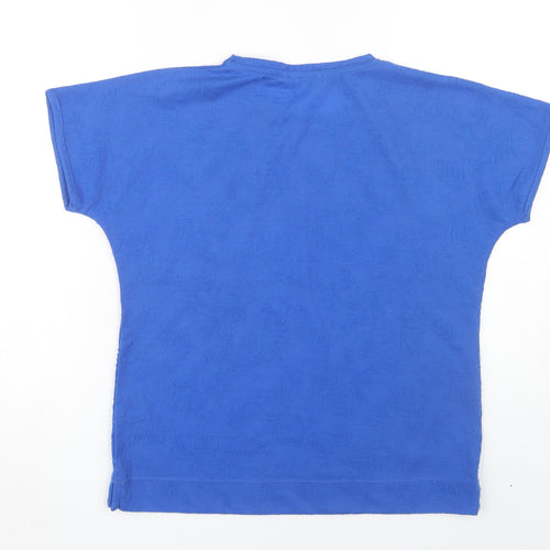 ISLE Women's Blue T-Shirt Size S Short Sleeve Casual