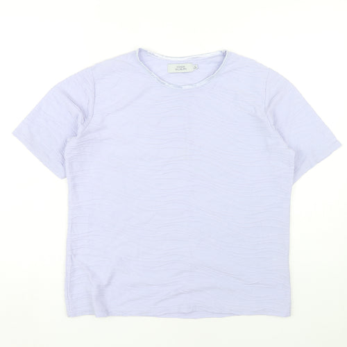 Honor Millburn Women's Purple Basic T-Shirt, Size M