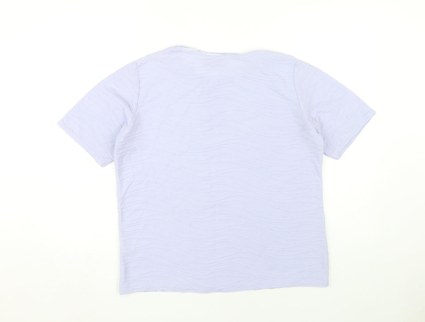Honor Millburn Women's Purple Basic T-Shirt, Size M