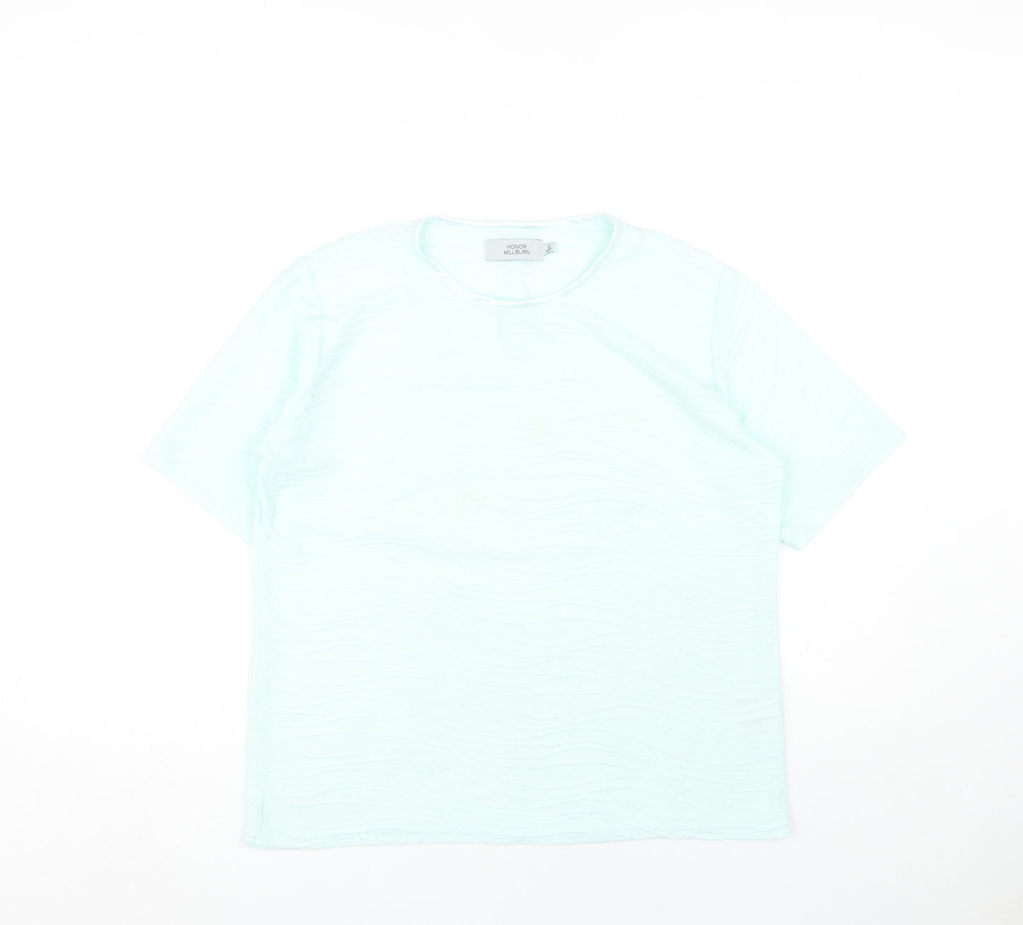 Honor Millburn White Crew Neck T-Shirt M Women