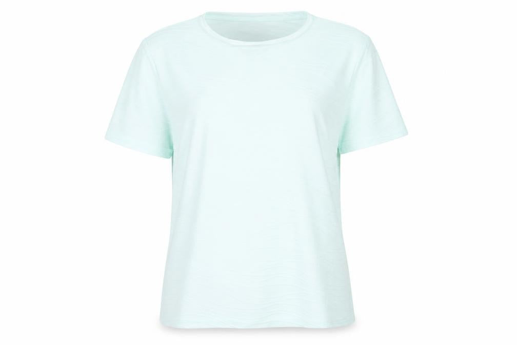 Front view of Honor Millburn White Crew Neck T-Shirt M Women