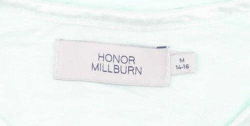 Honor Millburn White Crew Neck T-Shirt M Women