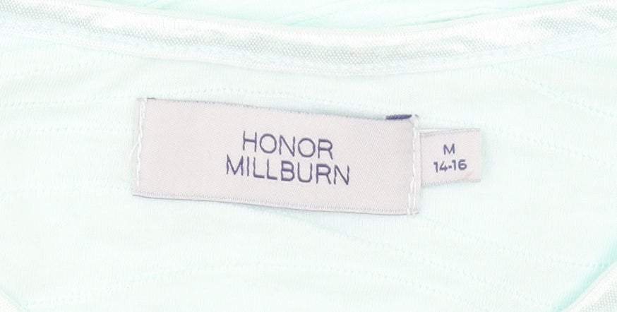 Honor Millburn White Crew Neck T-Shirt M Women