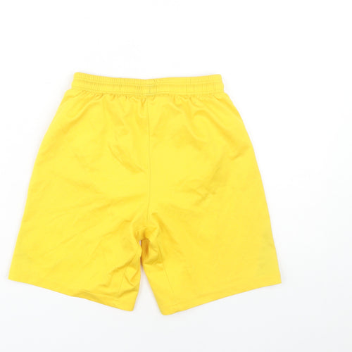 Puma Boys Yellow Activewear Shorts, UK Size 12, Summer