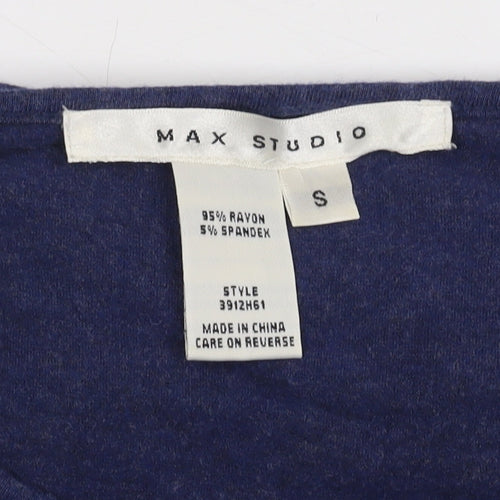 Max Studio Women's Blue Long Dress Size S