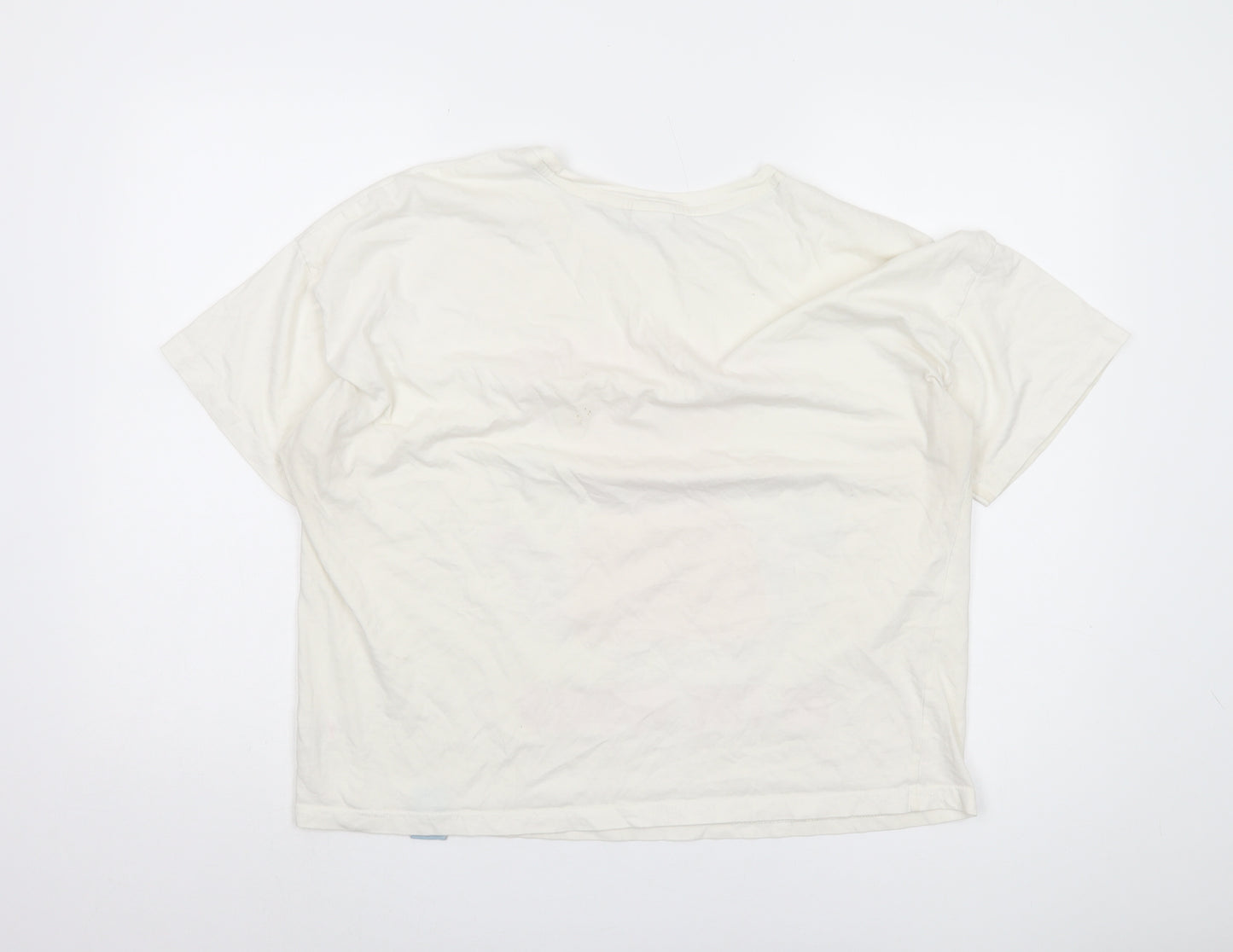 George Peppa Pig Women's Ivory T-Shirt, Size L