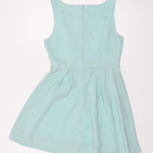 TEMT Women's Blue Sleeveless Dress Size 10
