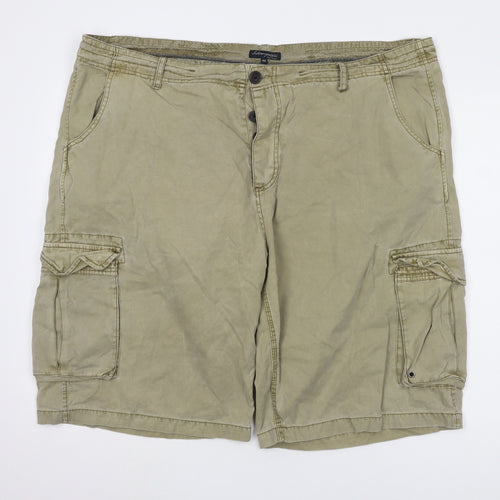 Hampton Men's Beige Cargo Shorts Size 44