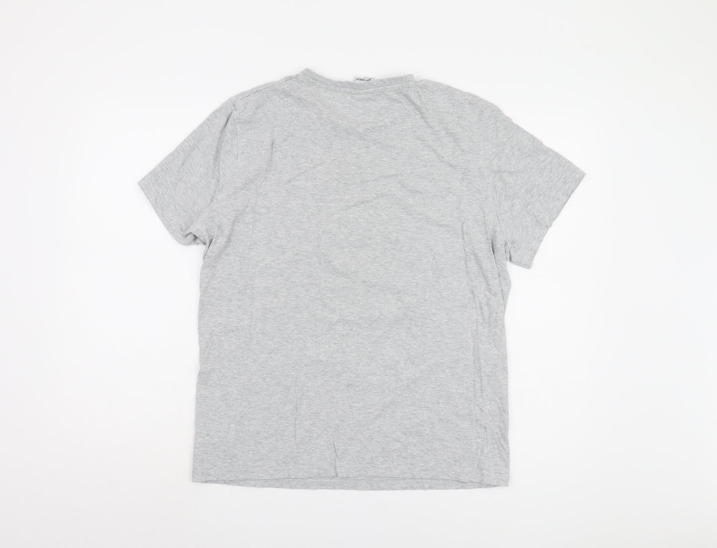 The Grinch Men's Grey Short Sleeve T-Shirt, Size M