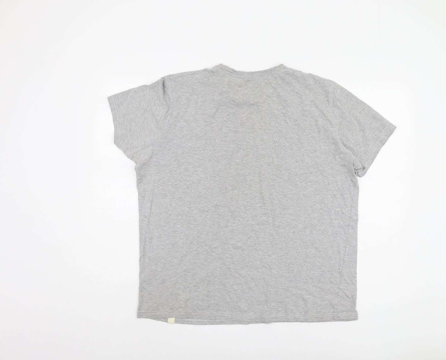 STH SHORE Men's Grey Vintage Car Print T-Shirt L