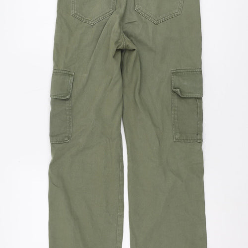 New Look Women's Green Cargo Trousers Size 6