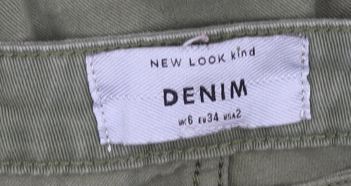 New Look Women's Green Cargo Trousers Size 6