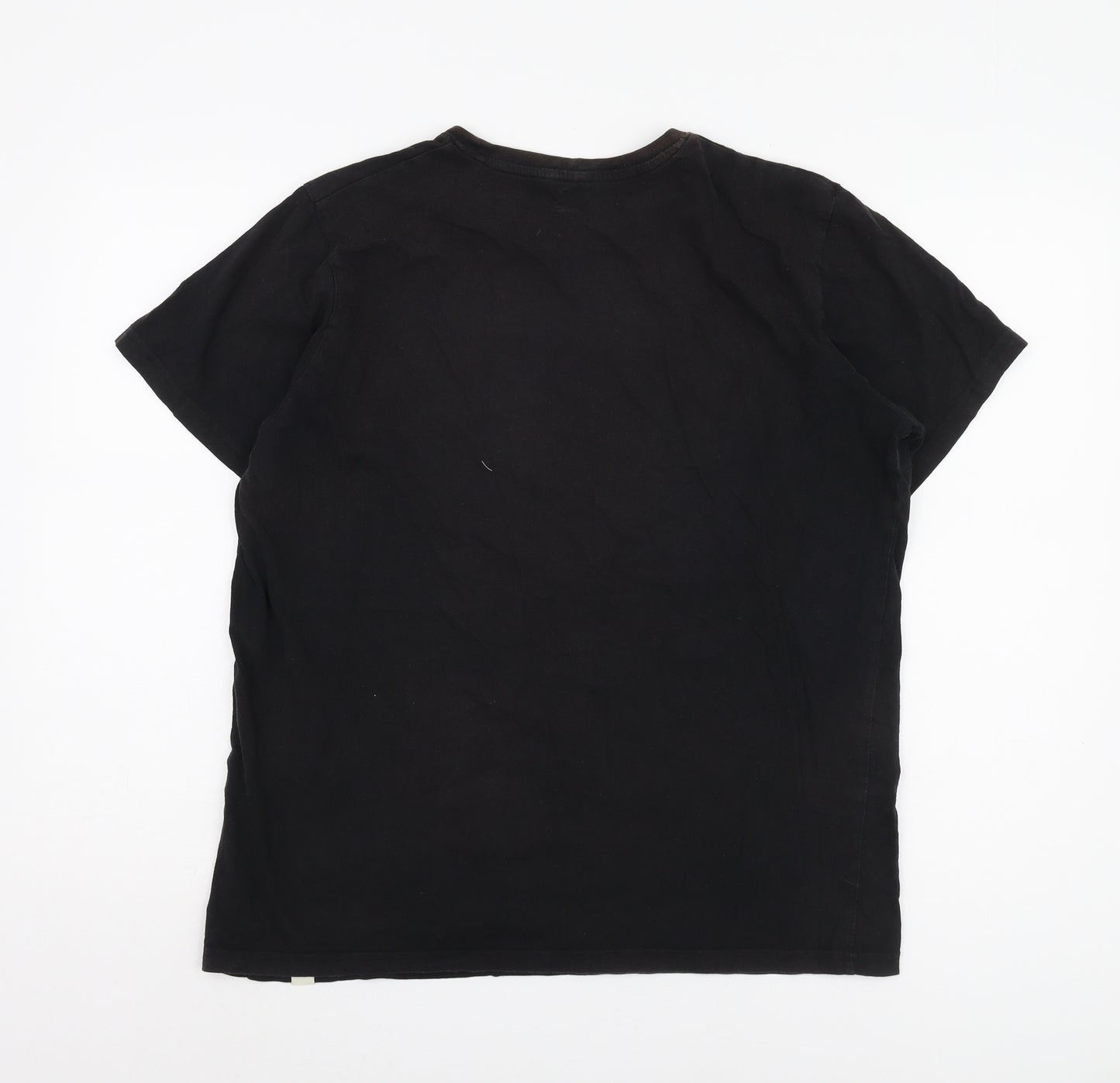 STH Shore Men's Black Car Graphic T-Shirt, Size L