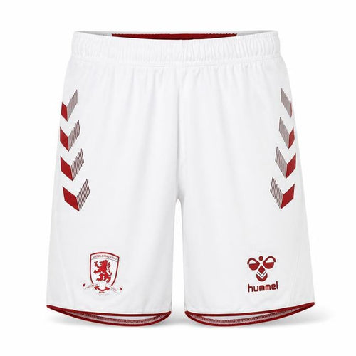 Hummel Boys White 7-8Y Athletic Football Shorts