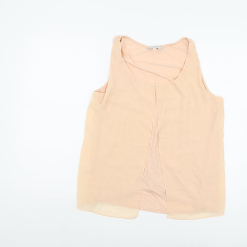 Red Herring Women's Beige Size 14 Sleeveless Tank Top