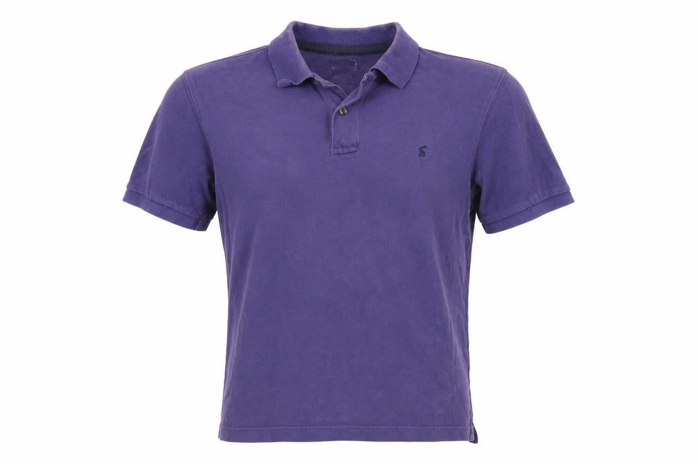 Joules Men's Purple Classic Fit Polo Shirt - S