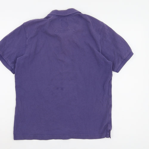 Joules Men's Purple Classic Fit Polo Shirt - S