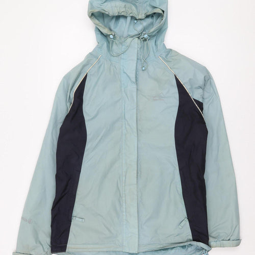 Peter Storm Women's Blue Rain Coat Size 12 Waterproof