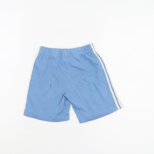 Adidas Boys' Blue Athletic Shorts, Size 8 Years