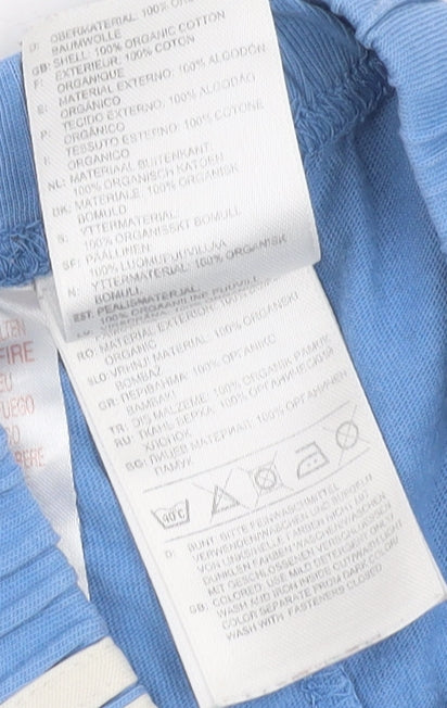 Adidas Boys' Blue Athletic Shorts, Size 8 Years